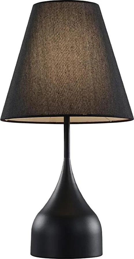 Lampă de masă MATINA 1xE27/40W/230V neagră