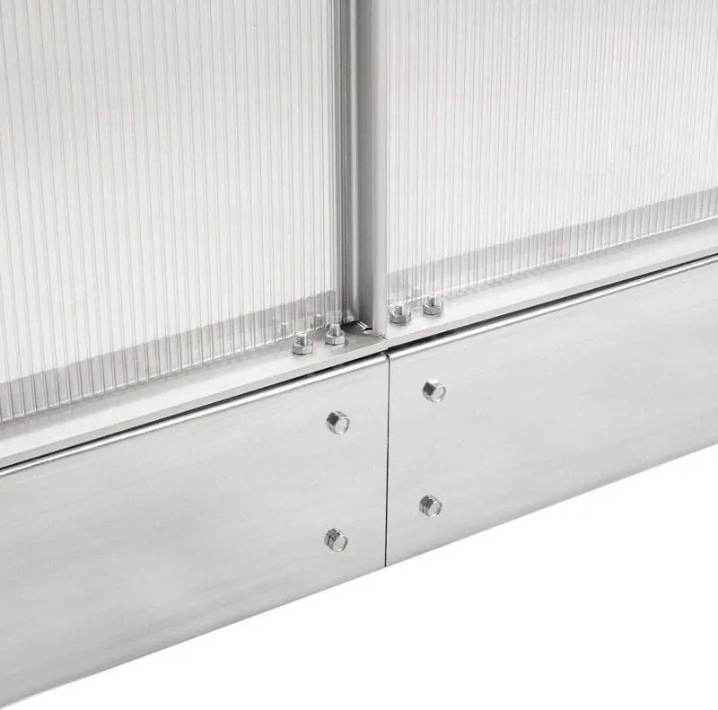 Seră din policarbonat 250 x 310 x 124/205 cm