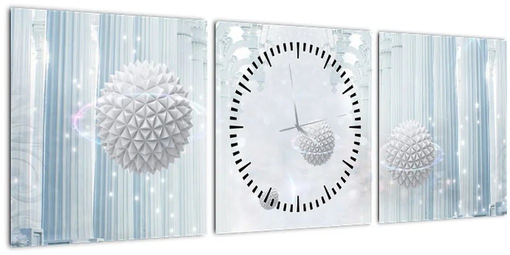 Tablou - Imperiu viselor (cu ceas) (90x30 cm)