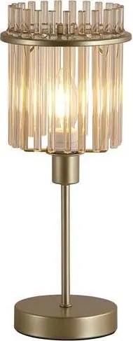 Searchlight EU55622CP - Lampă de masă SWIZZLE 1xE14/60W/230V, aurie