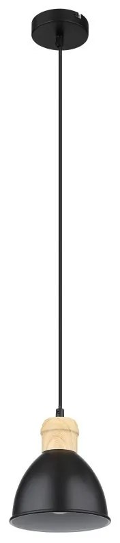 Pendul design industrial WIHO negru