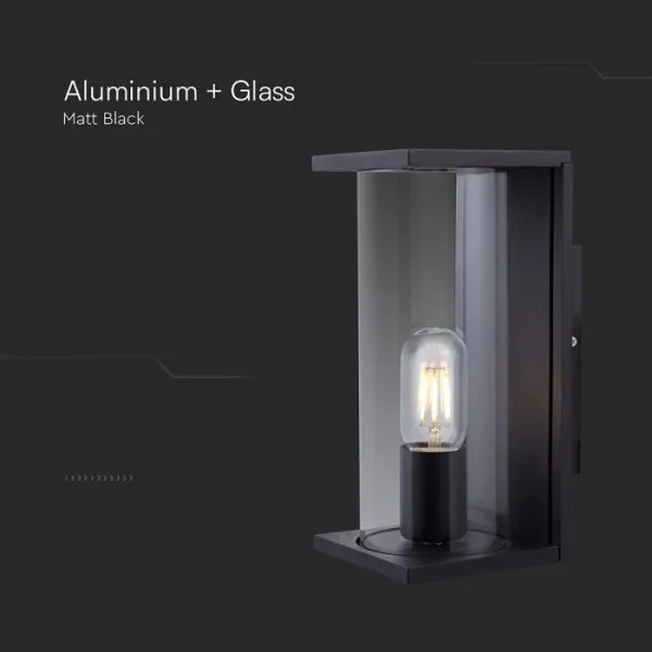 Aplică de perete pentru exterior 1xE27/60W/230V IP44 negru