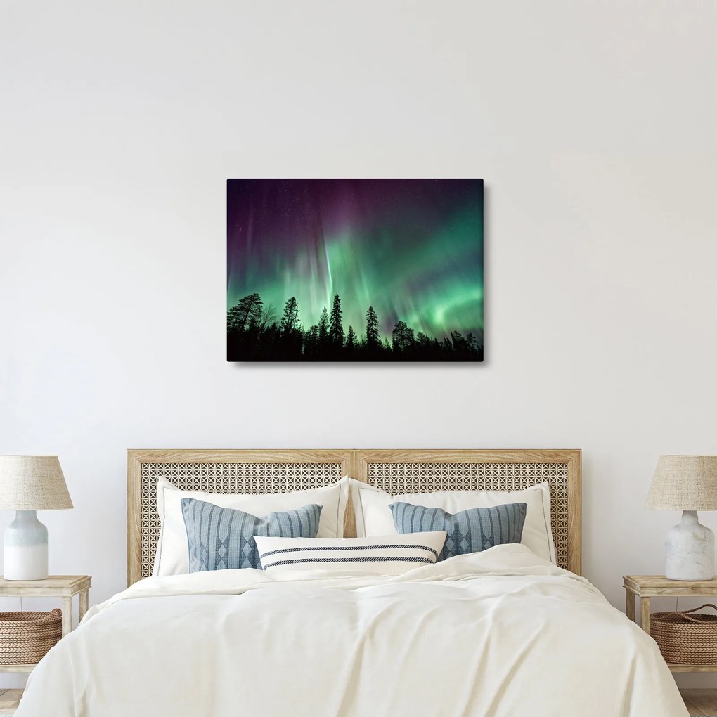 Tablou cu Northern Lights (70x50 cm)