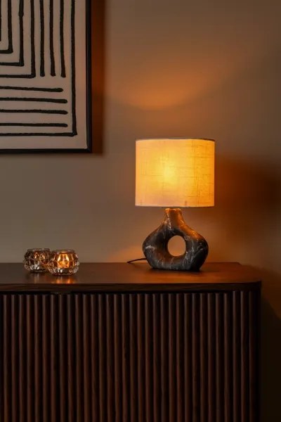 Lucide 47509/81/30 - Lampă de masă TOMEO 1xE14/40W/230V neagră