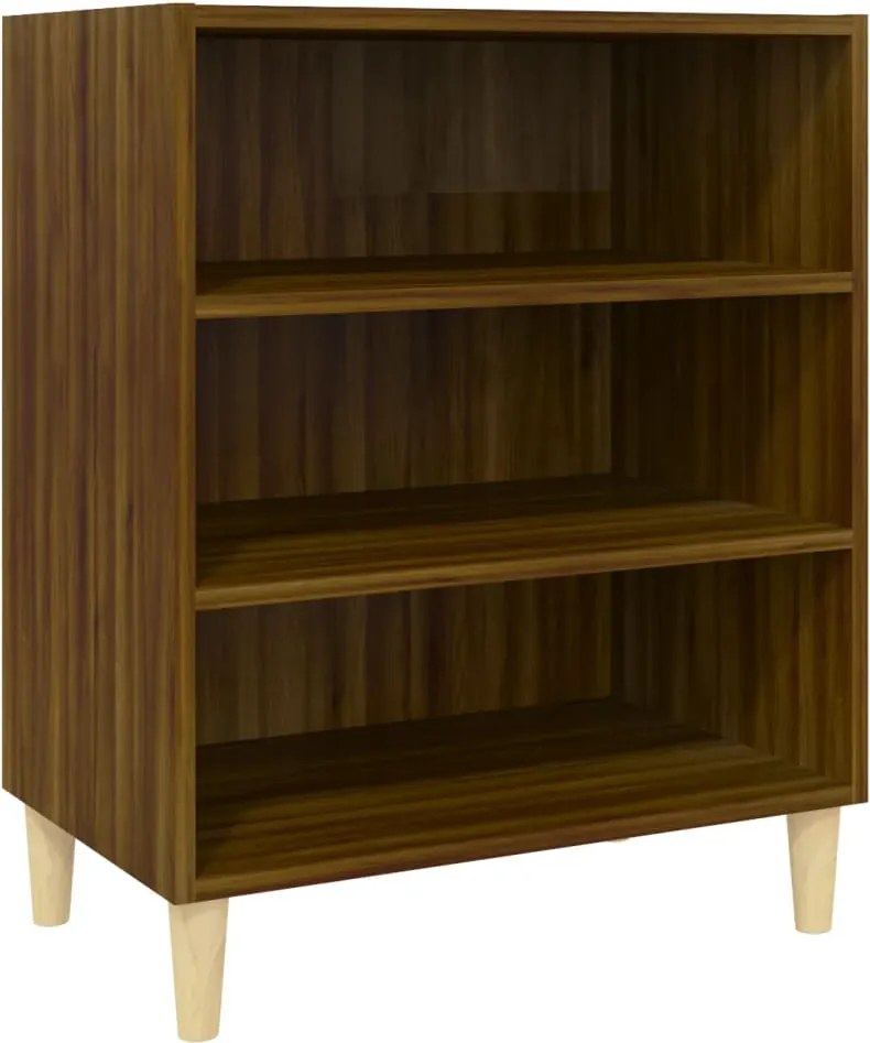 vidaXL Servantă, stejar maro, 57x35x70 cm, PAL