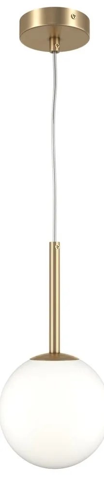 Lustra, Pendul design modern Basic form auriu, diametru 15cm