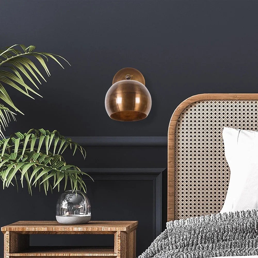 Aplică de perete bronz ø 15 cm Stiva – Opviq lights