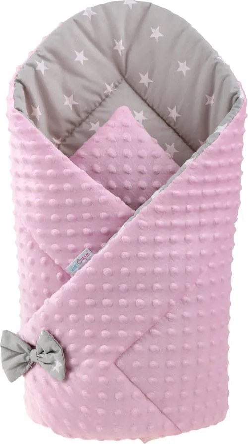 ShopJK FAȘĂ ÎNFĂȘAT COPII CU DOUĂ FEȚE - MINKY PINKY