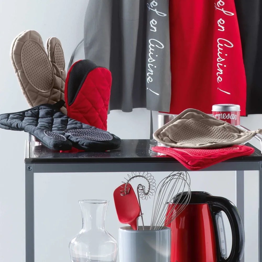 Mănușă de bucătărie din bumbac/din silicon Cuistot – douceur d'intérieur