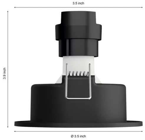 Corp de iluminat LED dimabil încastrat Hue MILLISKIN 1xGU10/4,2W/230V