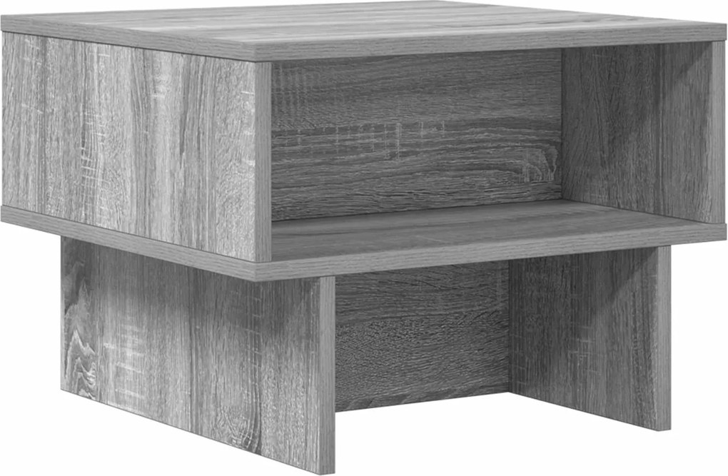 vidaXL Masă de cafea Gri Sonoma 48 x 46 x 35 cm Lemn compozit
