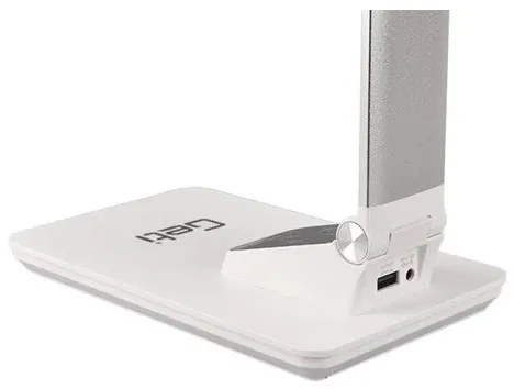 Lampă LED dimabilă de masă cu USB LED/7W/230V 3000K/4000K/5500K alb