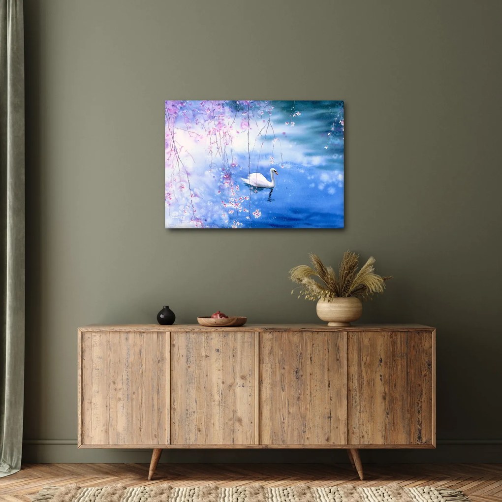 Tablou - Lacul magic (70x50 cm)