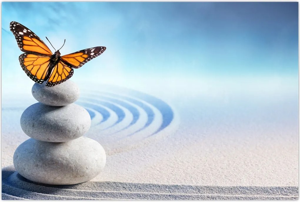 Tablou - Grădina Zen (90x60 cm)