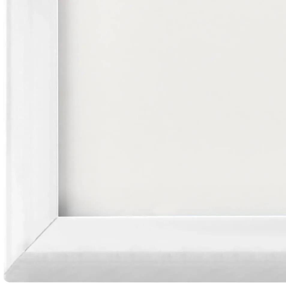 Rame foto colaj pentru perete masa, 5 buc., alb, 50x60 cm, MDF 5, Alb, 50 x 60 cm
