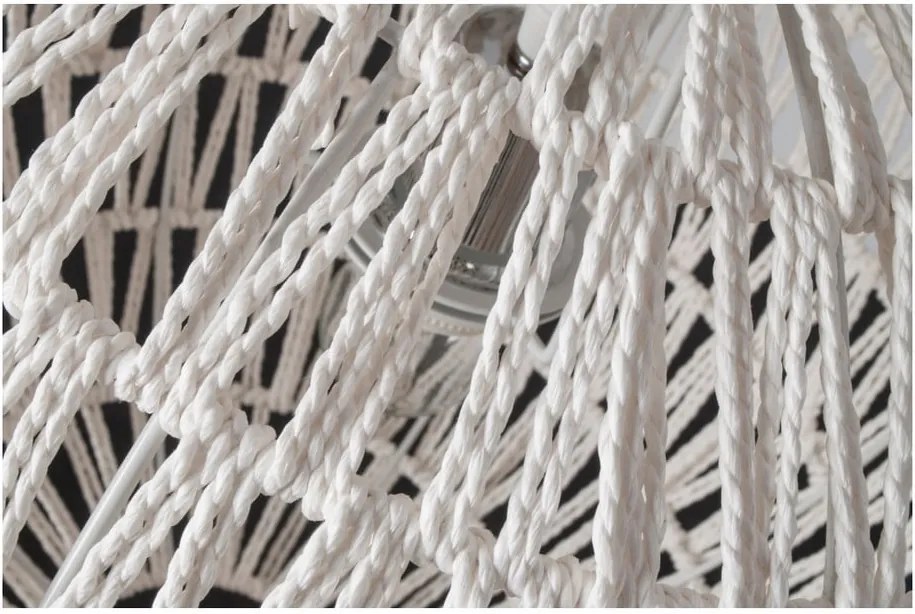 Lustră Zuiver Cable, Ø 60 cm, alb