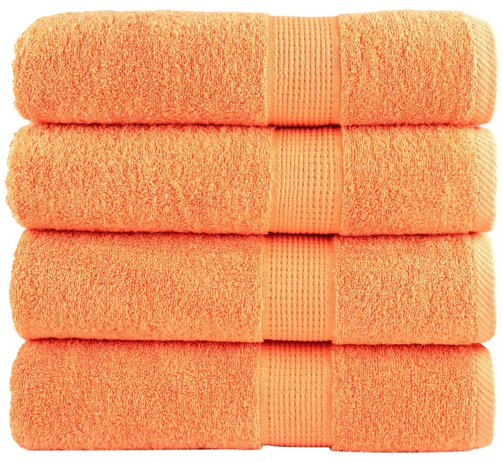 vidaXL Prosoape de mâini premium SOLUND 4 buc. 50x100 cm 600 gsm