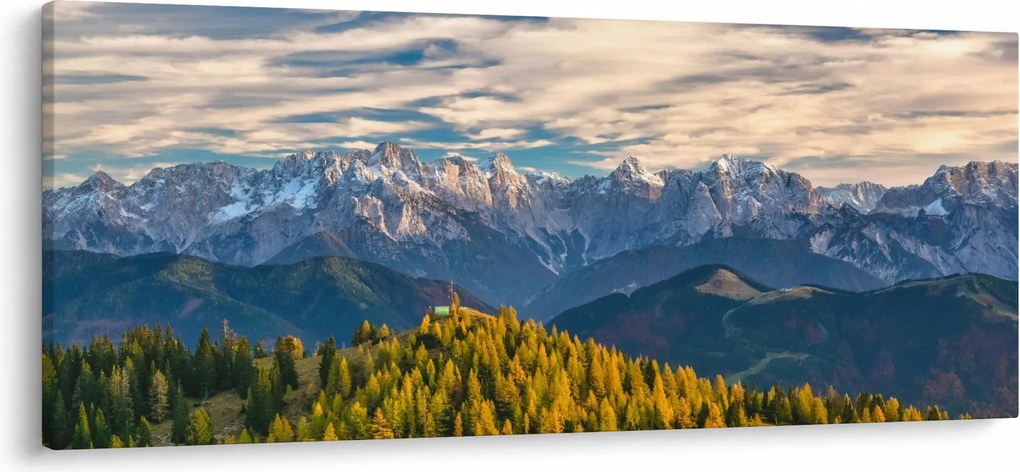 Tablou - panorama montană (120x50 cm)