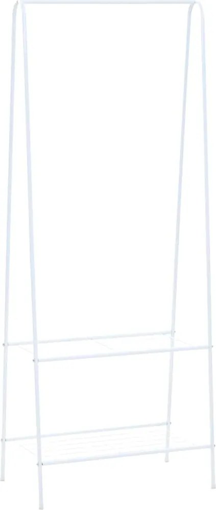 vidaXL Cuier de haine, 59 x 35 x 150 cm, alb