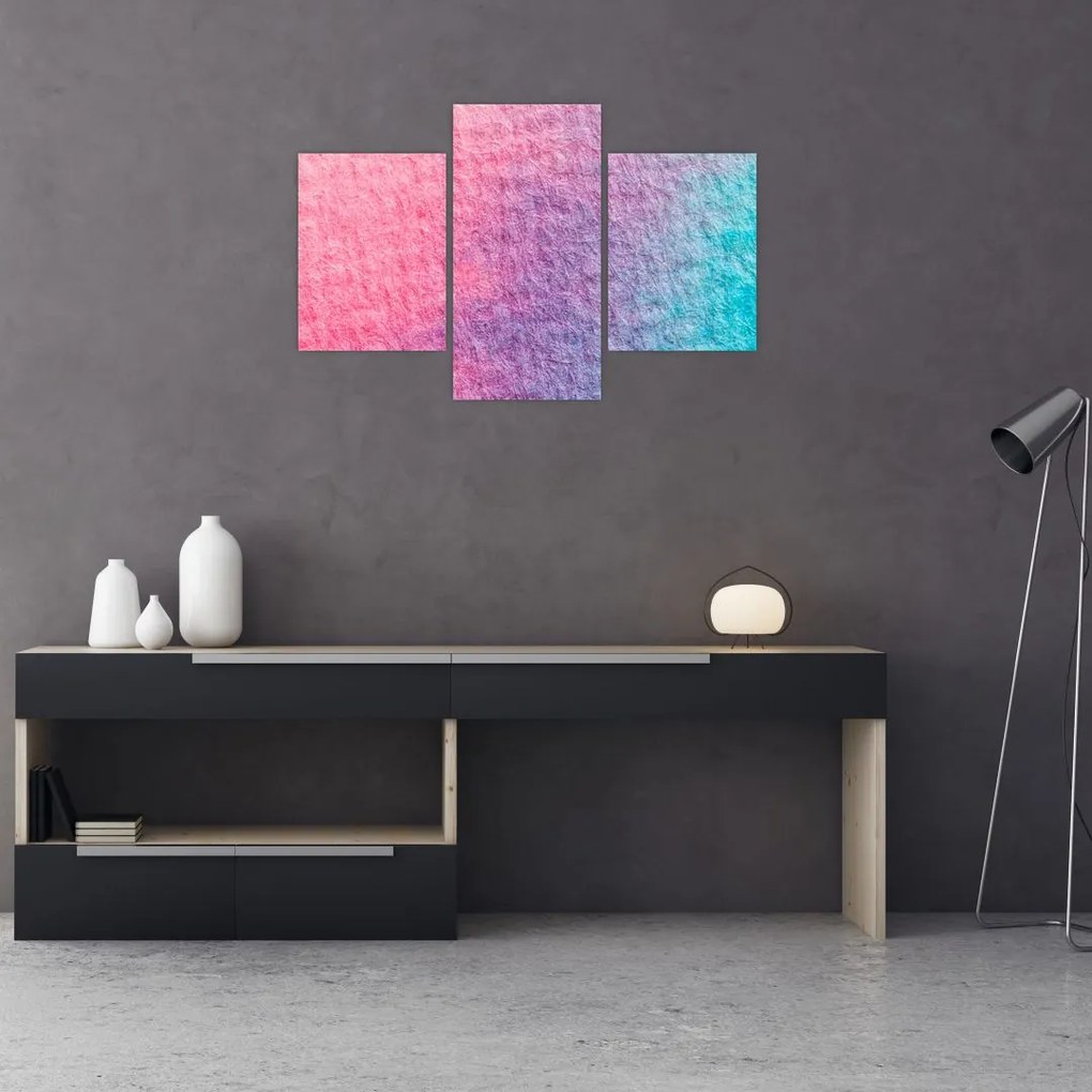 Tablou cu textură colorată (90x60 cm)