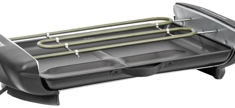 Gratar gradina electric negru MIR-E008 H9 cm