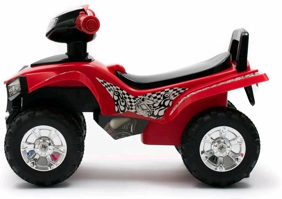 Mașinuță Baby Mix pentru copii cu sunet ATV, gri