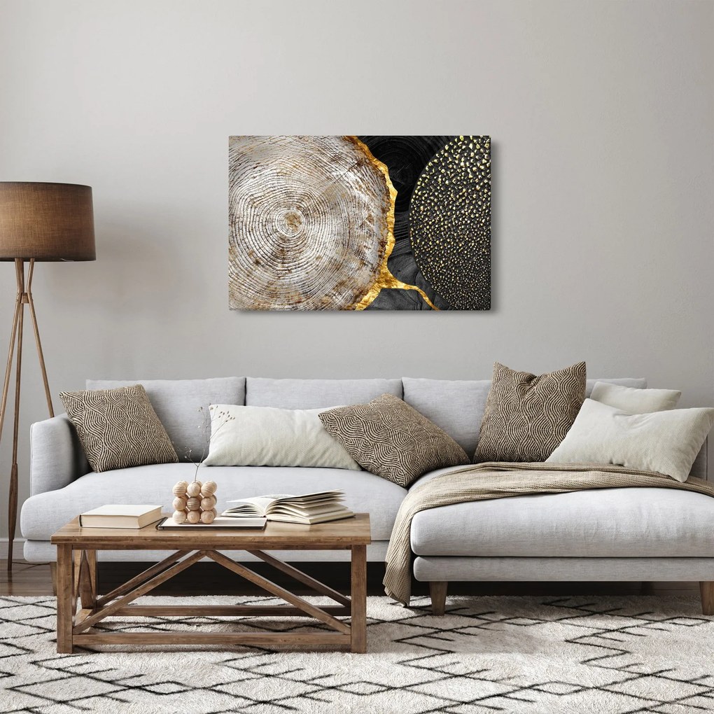 Tablou - Trunchiul copacului colaj 2 (90x60 cm)