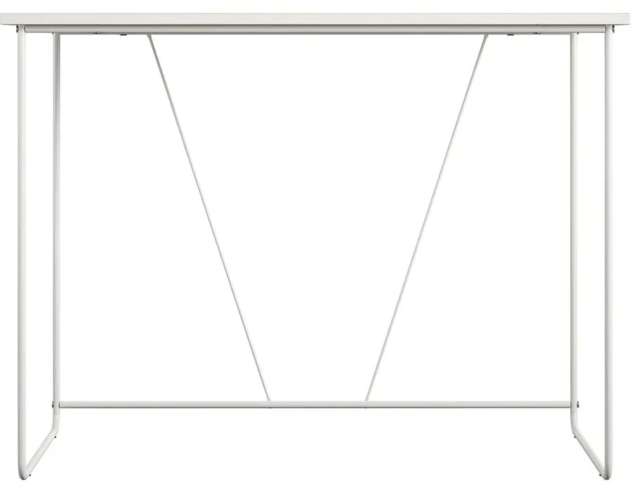 Birou cu blat cu aspect de lemn de frasin 49x99 cm Dante – Støraa