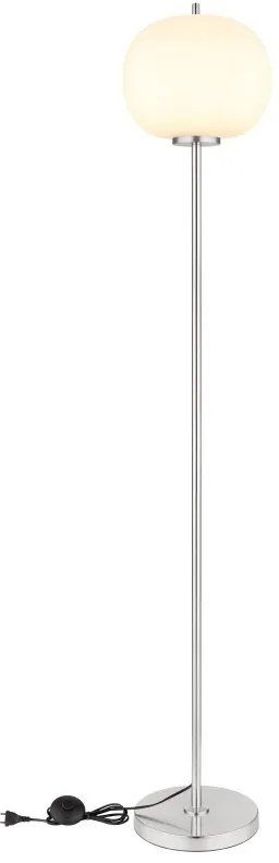 Lampadar, lampa de podea design modern Blacky I nichel