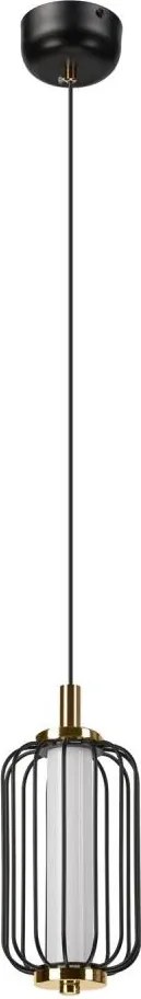 Lustră LED suspendată pe cablu BONNIE LED/10W/230V 3000K, neagră