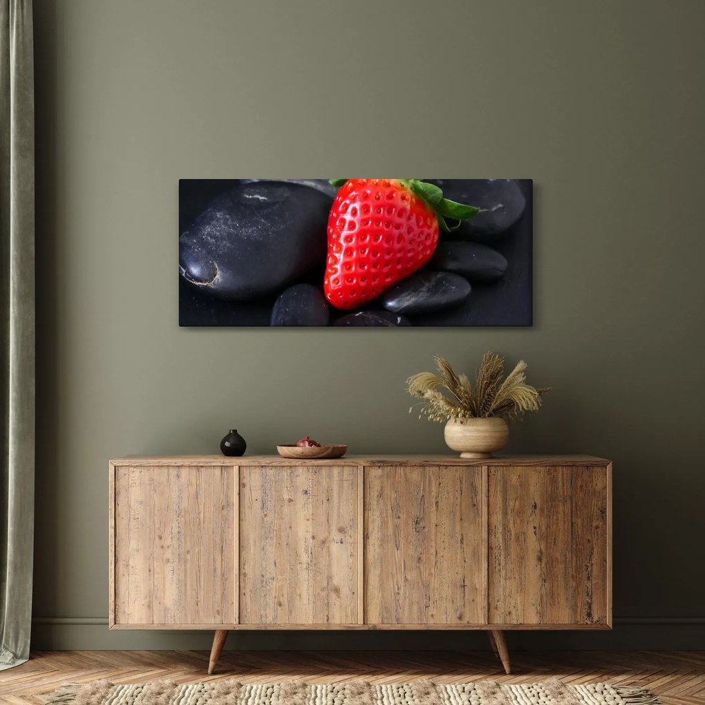 Tablou - căpșună (120x50 cm)