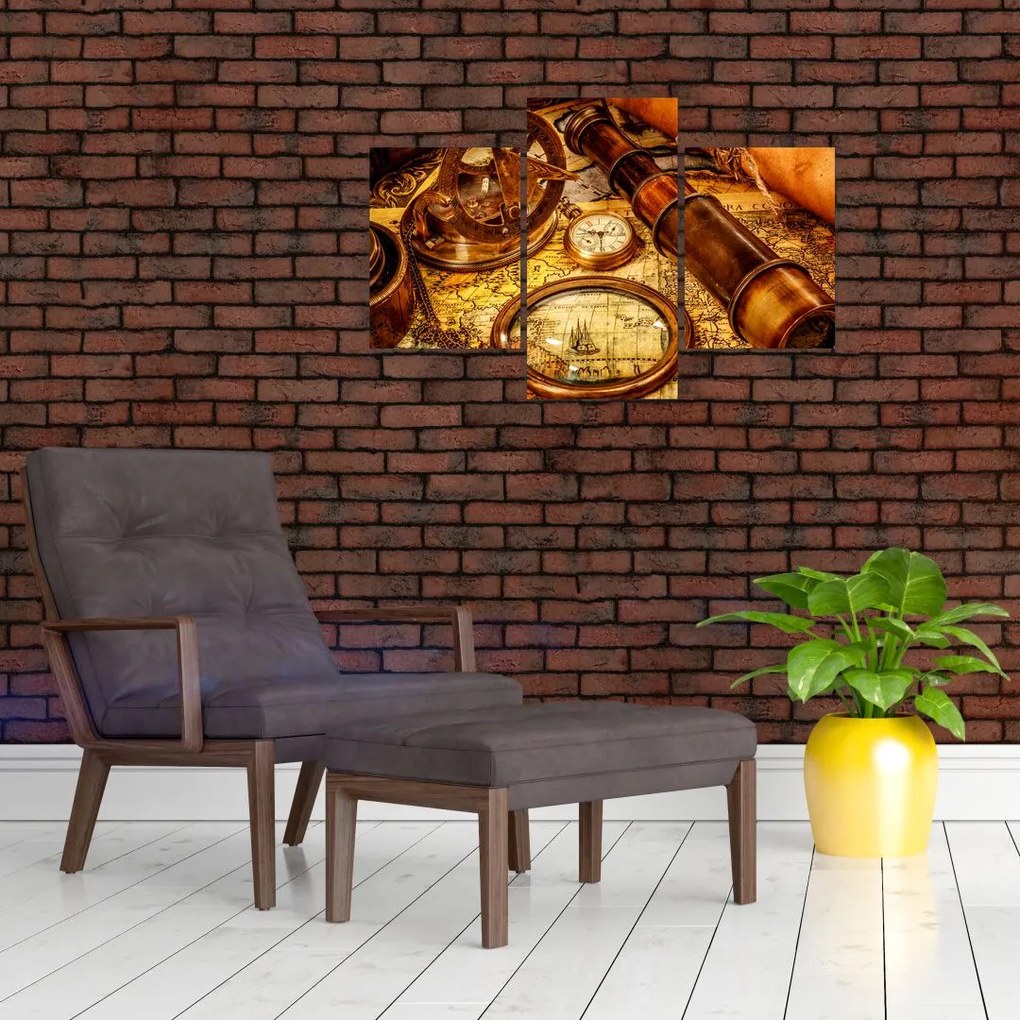 Tablou - uneltele itorice ale marinarior (90x60 cm)