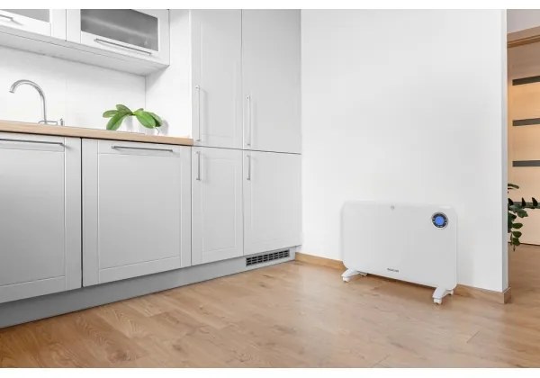 Sencor - Convector cu ecran LCD și termostat, 750 W / 1500 W / 230 V, IP24