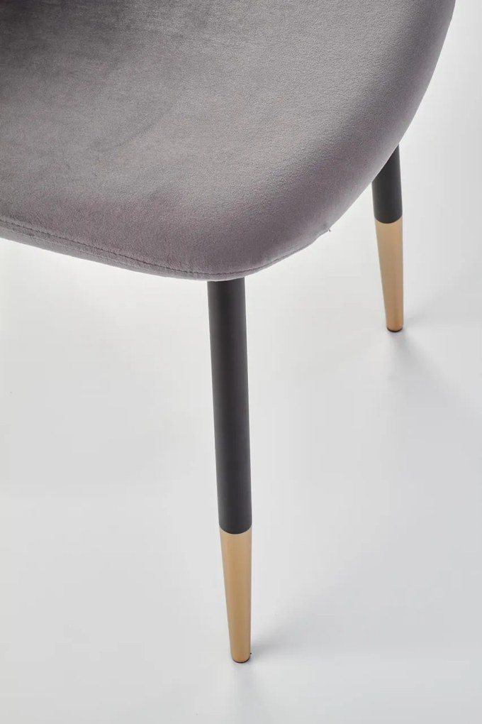 Scaun K379 velvet gri
