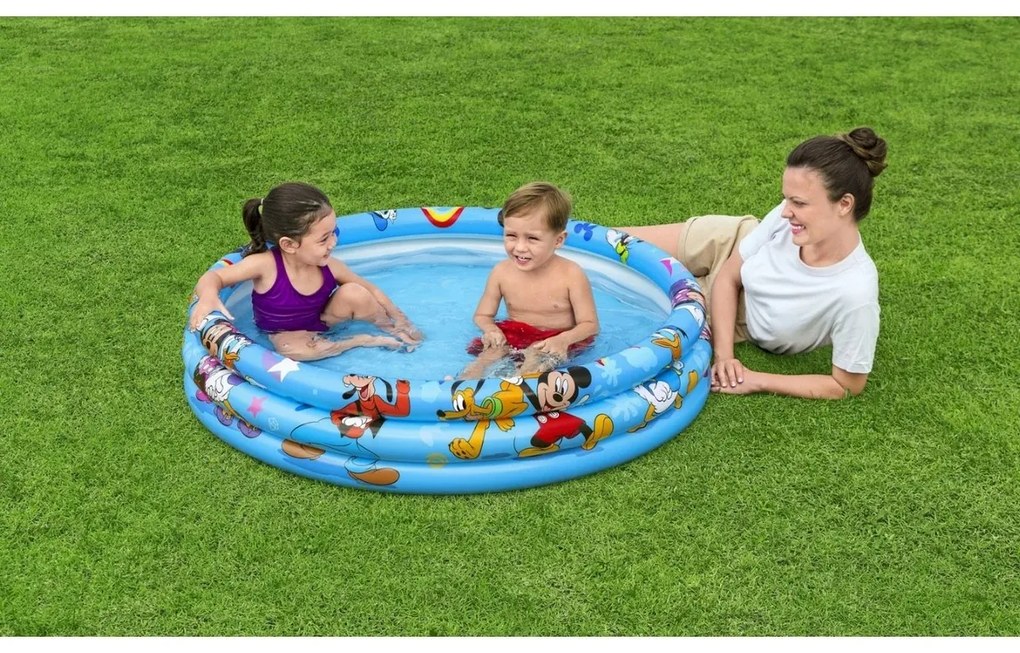 Piscină gonflabilă Bestway Disney Junior: Mickeyși prieteni, 122 x 25 cm