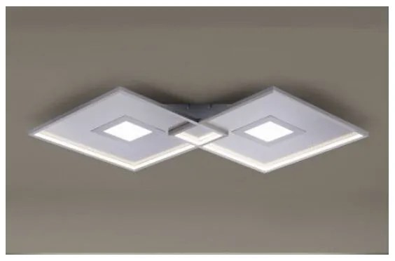 Plafonieră LED dimabilă AMARA LED/45W/230V crom Paul Neuhaus 8378-55 + telecomandă