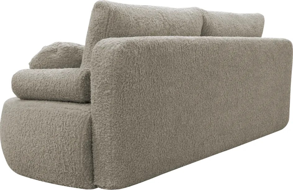 Canapea extensibilă, gri-bej Taupe, ARAGON