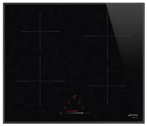 Plita incorporabila cu inductie Smeg SI4642B, 60 cm latime