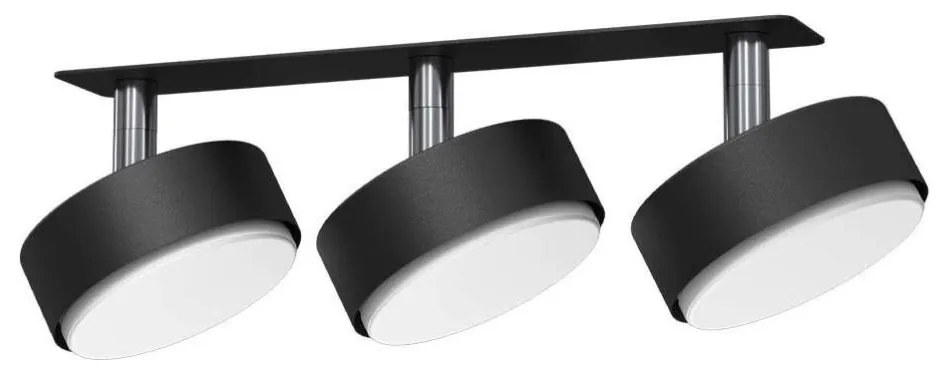 Brosline 3262 - Spot încastrat pentru tavan DROP 3xGX53/9W/230V, negru