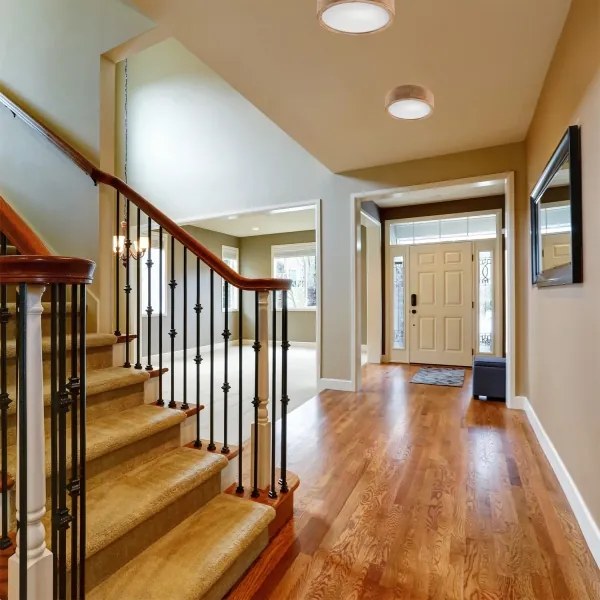 Plafonieră OAK 1xE27/60W/230V stejar Ø 27,5 cm