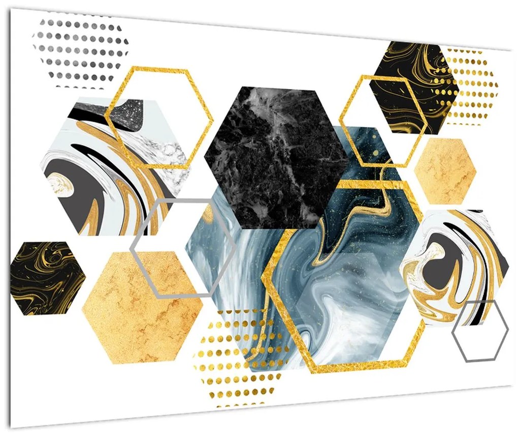 Tablou - Poligon (90x60 cm)