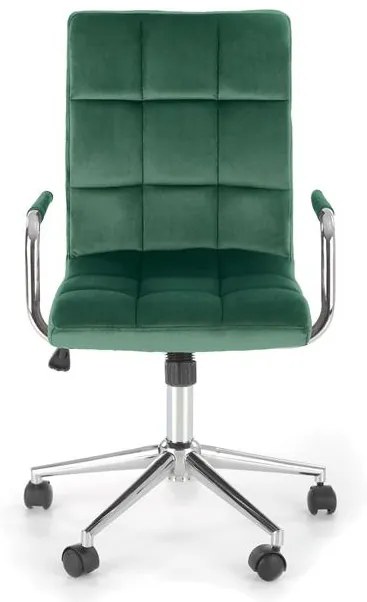 Scaun de birou Gonzo 4 Velvet Verde – H105 cm