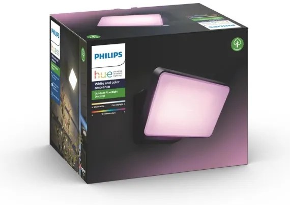 Philips - LED RGB Proiector exterior Hue DISCOVER 2xLED/15W/230V IP44