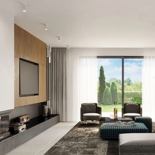 Spot LAGOS 1xGU10/40W/230V 40 cm alb Sollux SL.0998