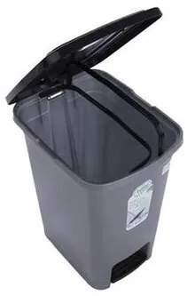 Coș de gunoi Orion Slim, cu pedală, 15 l, 15 l