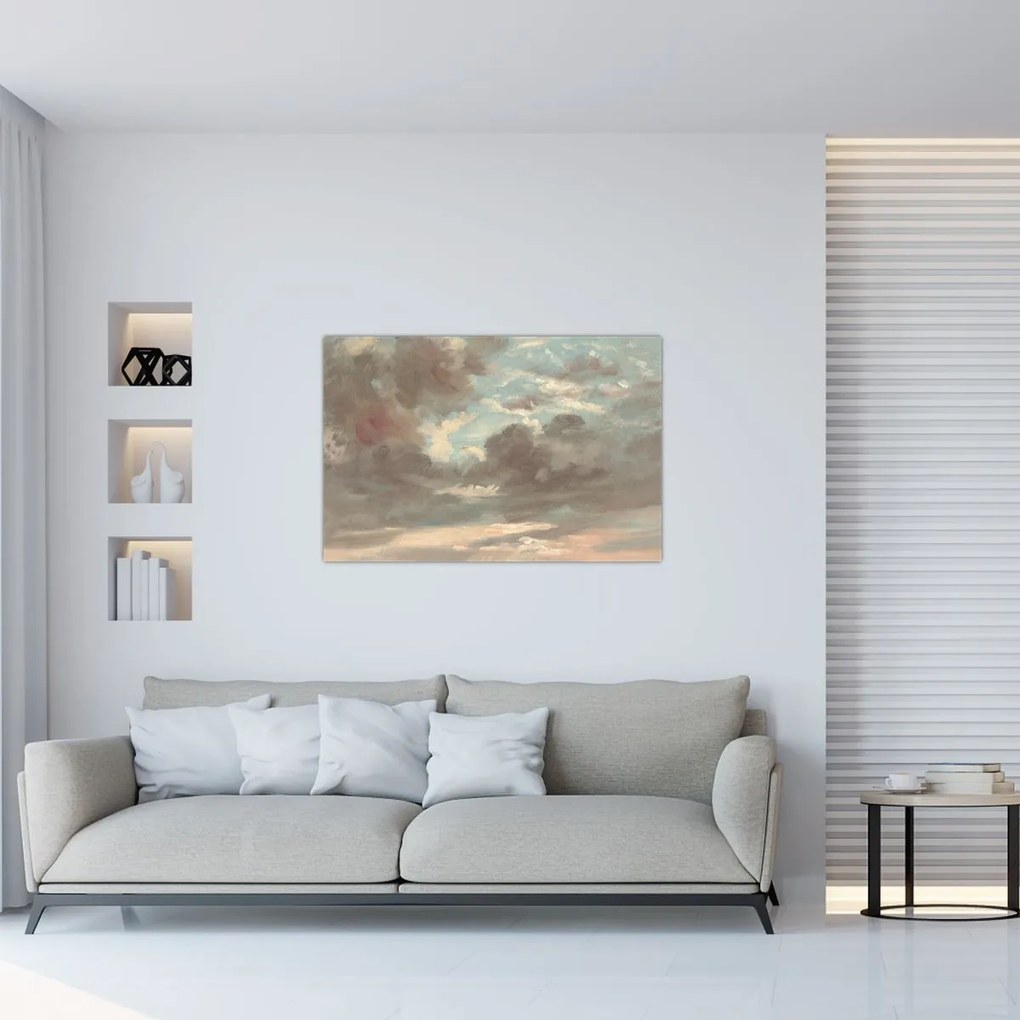 Tablou - John Constable, Cloud Study Stormy Sunset, reproducere (90x60 cm)