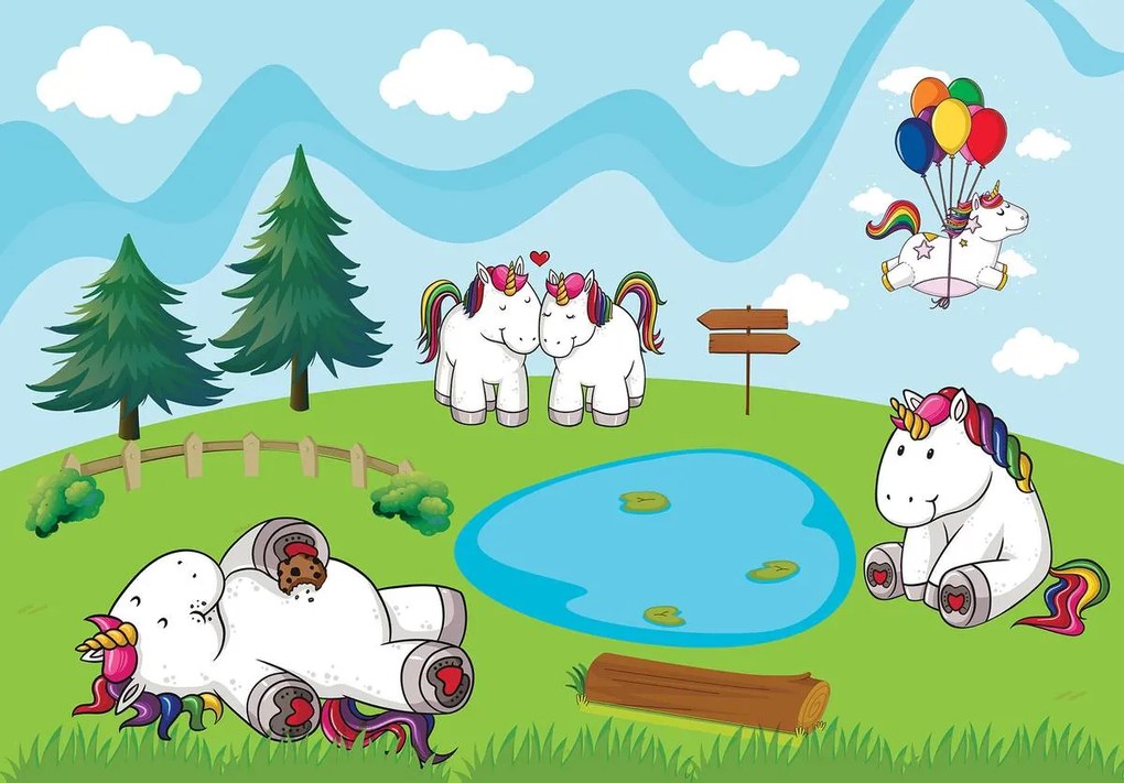 Fototapet - Unicorn (152,5x104 cm)