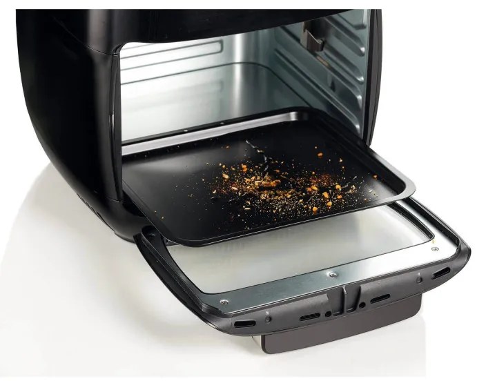 Friiteuza cuptor cu aer cald Ariete AIRY FRYER OVEN 4619/00, 2000W, 11 L, 8 programe, 80-200C, Rotisor, Timer, Negru