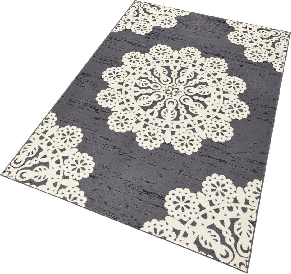 Covor Hanse Home Gloria Lace, 160 x 230 cm, gri