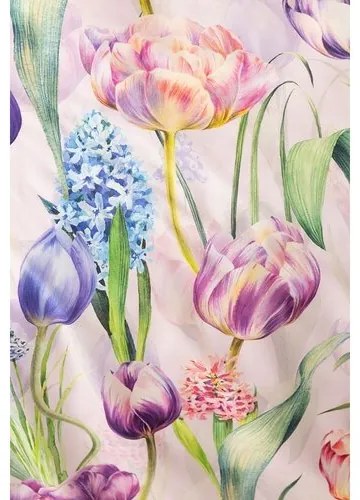 Lenjerie pat Matějovský Deluxe Tulipa, din bumbac, 140 x 220 cm, 70 x 90 cm